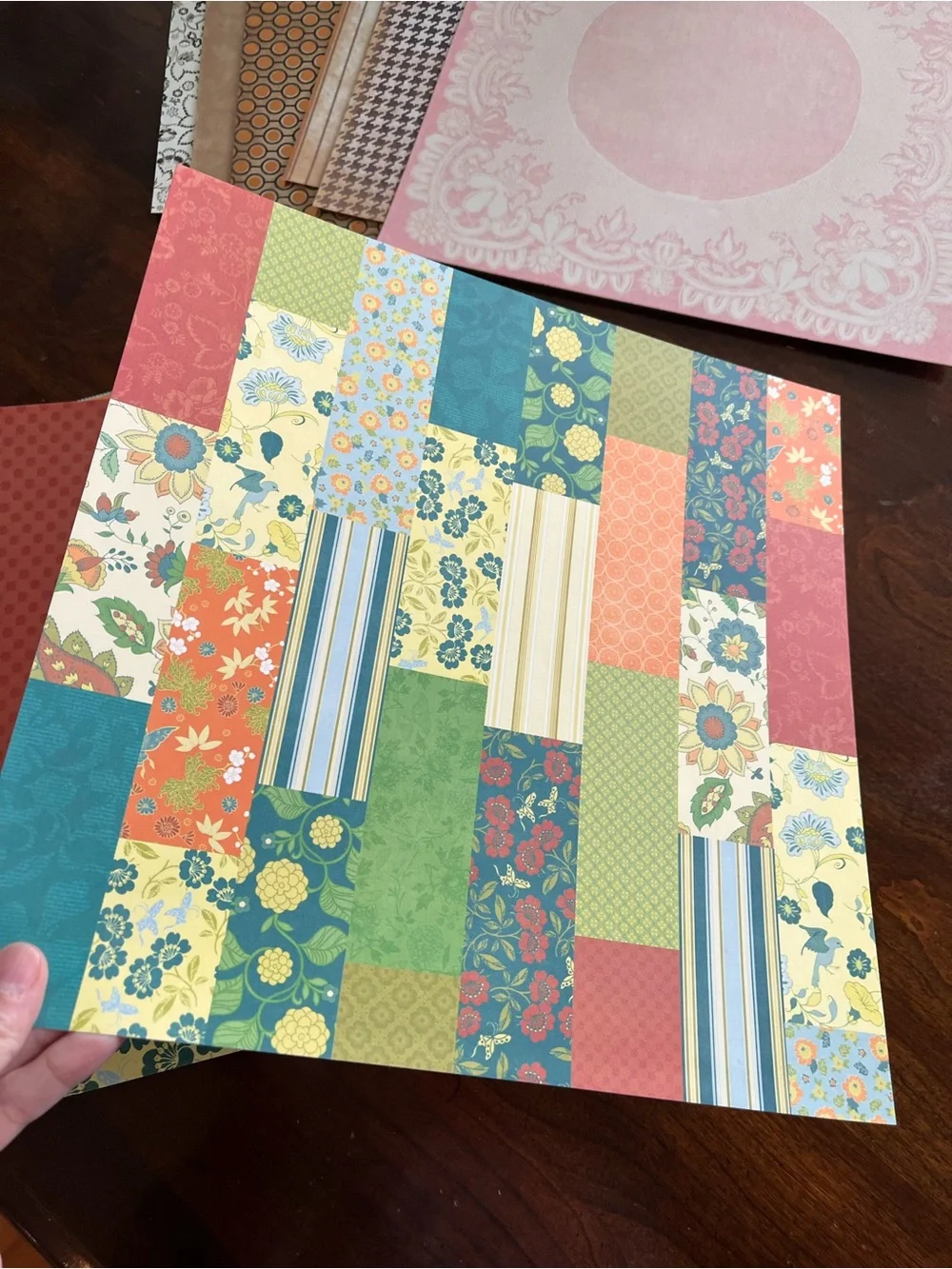 Assorted Scrapbooking Paper, including Anna Griffin - Picture 3 of 16